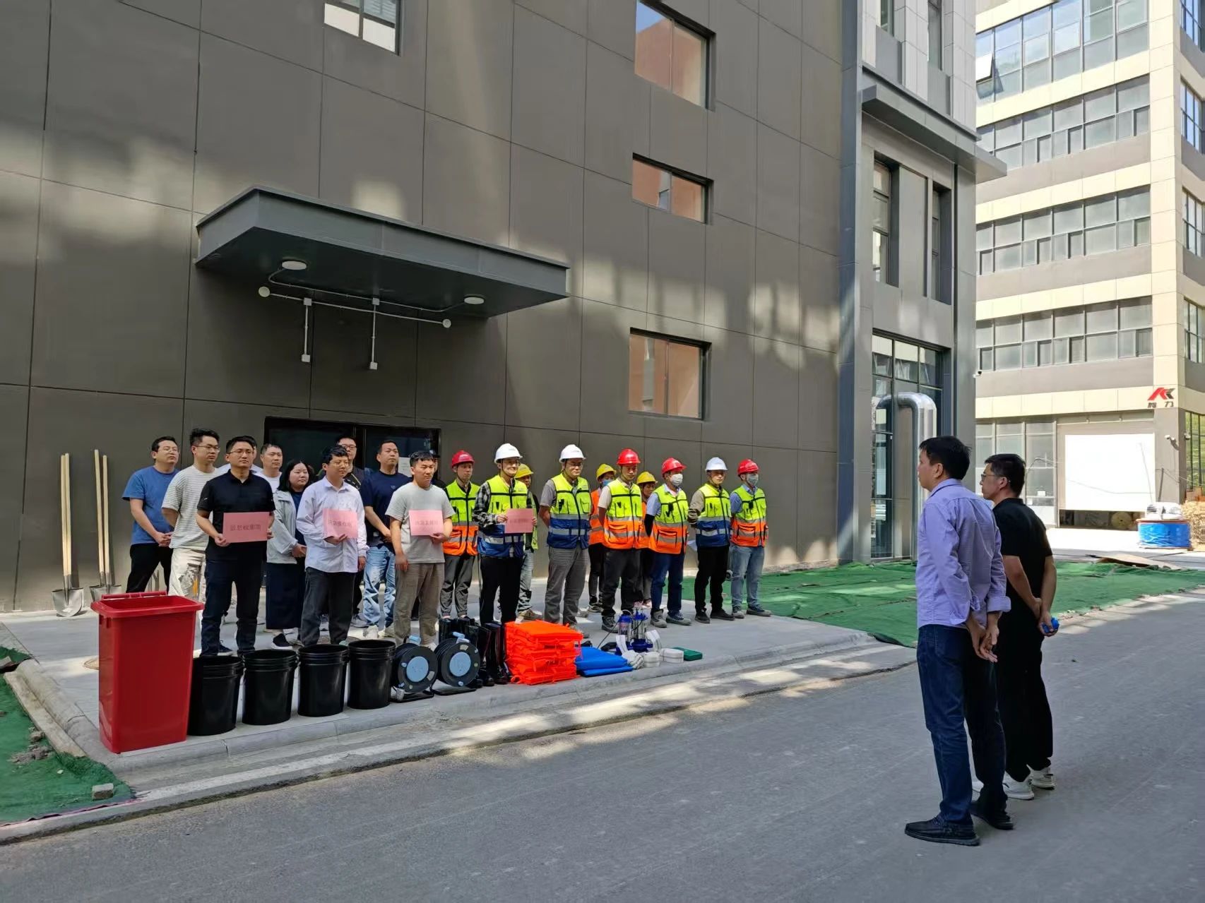 以“练”强防，防“汛”于前丨空港数字城市组织开展防汛应急演练